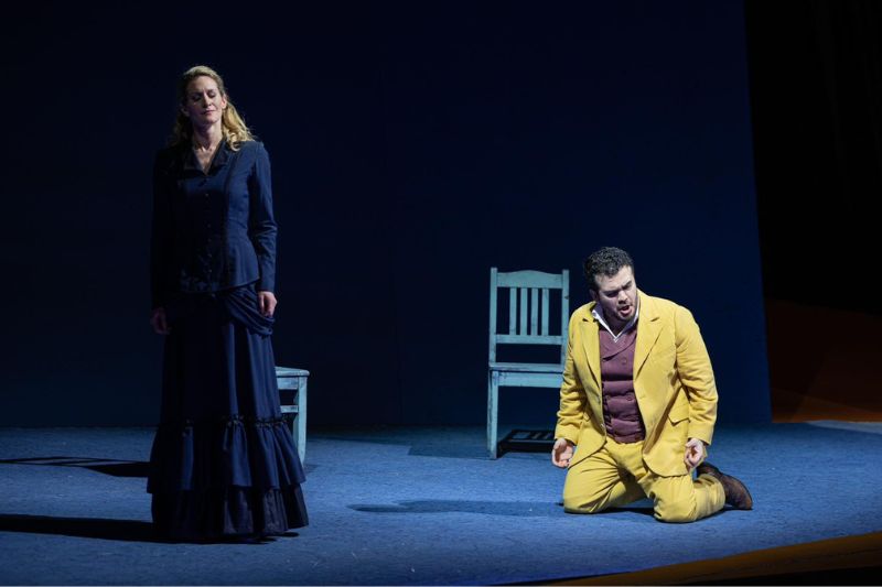 Jules Massenet: Werther, Národní divadlo – Arnheiður Eiríksdóttir, Alejandro Del Angel (foto: Pavel Hejný)