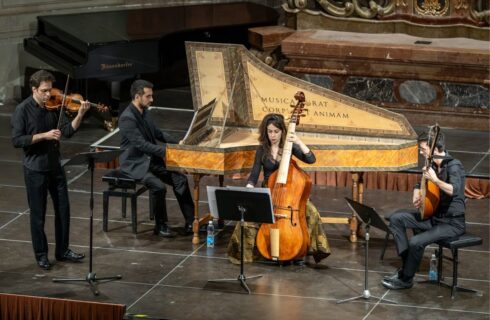 Ensemble Castelkorn & Biber, 11. března 2025, Kostel sv. Šimona a Judy, Praha 1 – Ensemble Castelkorn (foto Petr Dyrc)