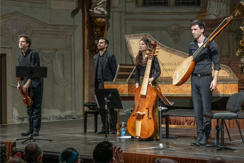 Ensemble Castelkorn & Biber, 11. března 2025, Kostel sv. Šimona a Judy, Praha 1 – Ensemble Castelkorn (foto Petr Dyrc)