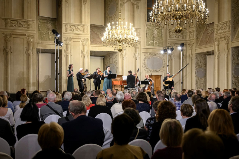 Collegium Marianum, koncert Lobkowiczký palác (foto Petra Hajská)