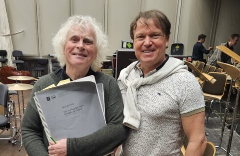 Sir Simon Rattle, Aleš Briscein (zdroj Aleš Briscein)