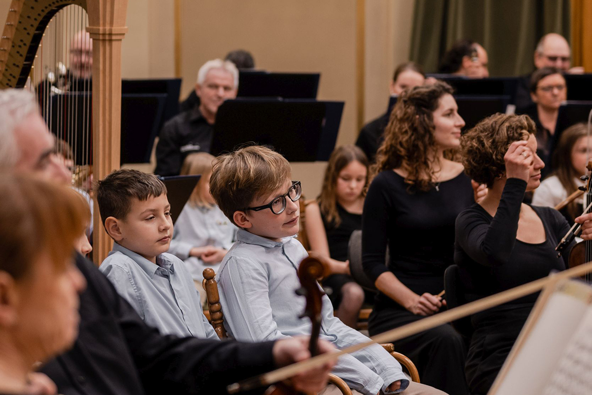 Filharmonie Brno: V orchestru (zdroj Filharmonie Brno)