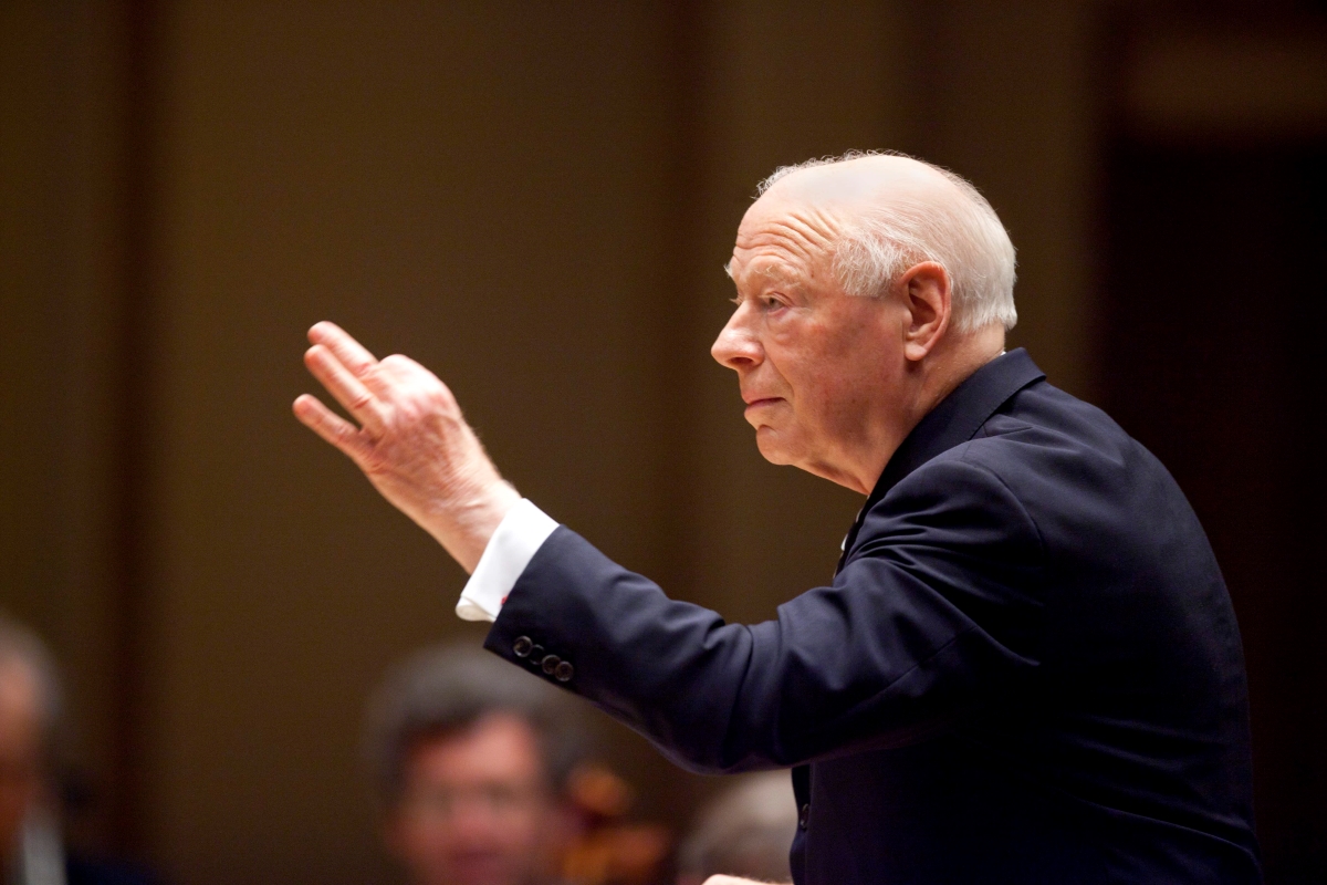 Bernard Haitink (foto Todd Rosenberg)