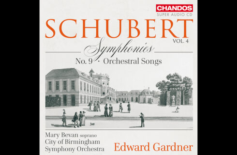 Přebal CD Schubert: Symphonies Vol. 4 – Orchestral Songs, 9th symphony (zdroj Chandos)