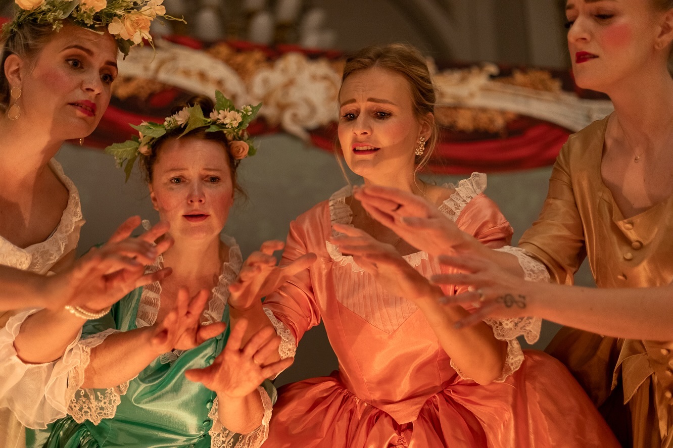 Jan Josef Rösler: Kantáta o Mozartově smrti – Dorota Grossová, Markéta Israel Večeřová, Veronika Kaiserová, Hana Solanská (foto Michal Málek)