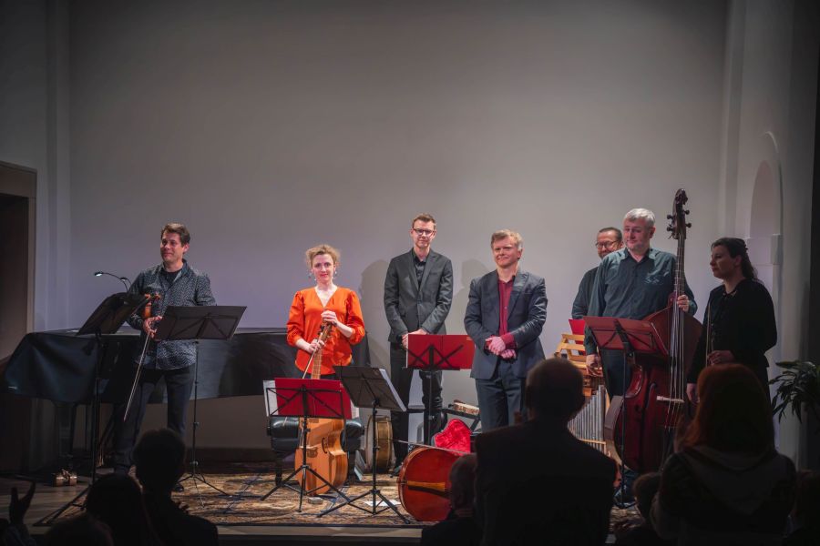 Musica Florea v programu Hudební impovizování 17. století (3. 3. 2025 Atrium Žižkov, foto Adam Rojko)