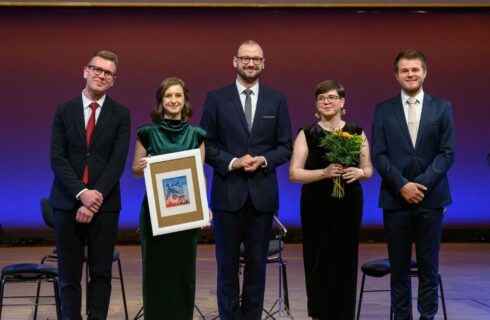 Předávání cen Českého spolku pro komorní hudbu 2024 – Alinde Quintet (foto:Petra Hajská)