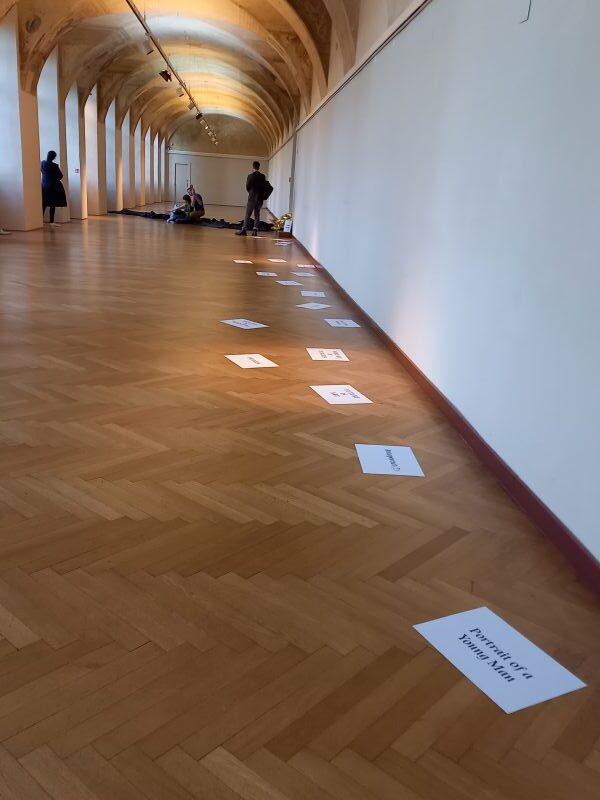 Tanec v galerii – A Fancy (Šternberský palác, foto L. Kocourková)