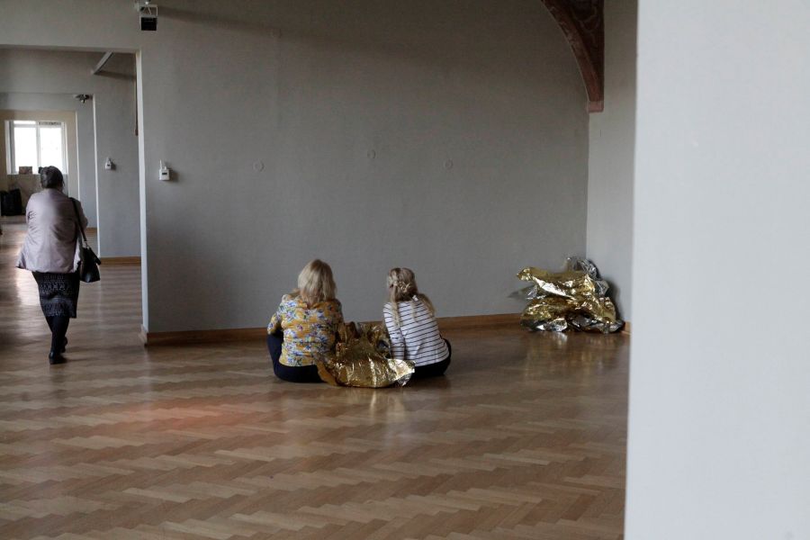 Tanec v galerii – A Fancy (ve Šternberském paláci, foto Julie Stehnová)
