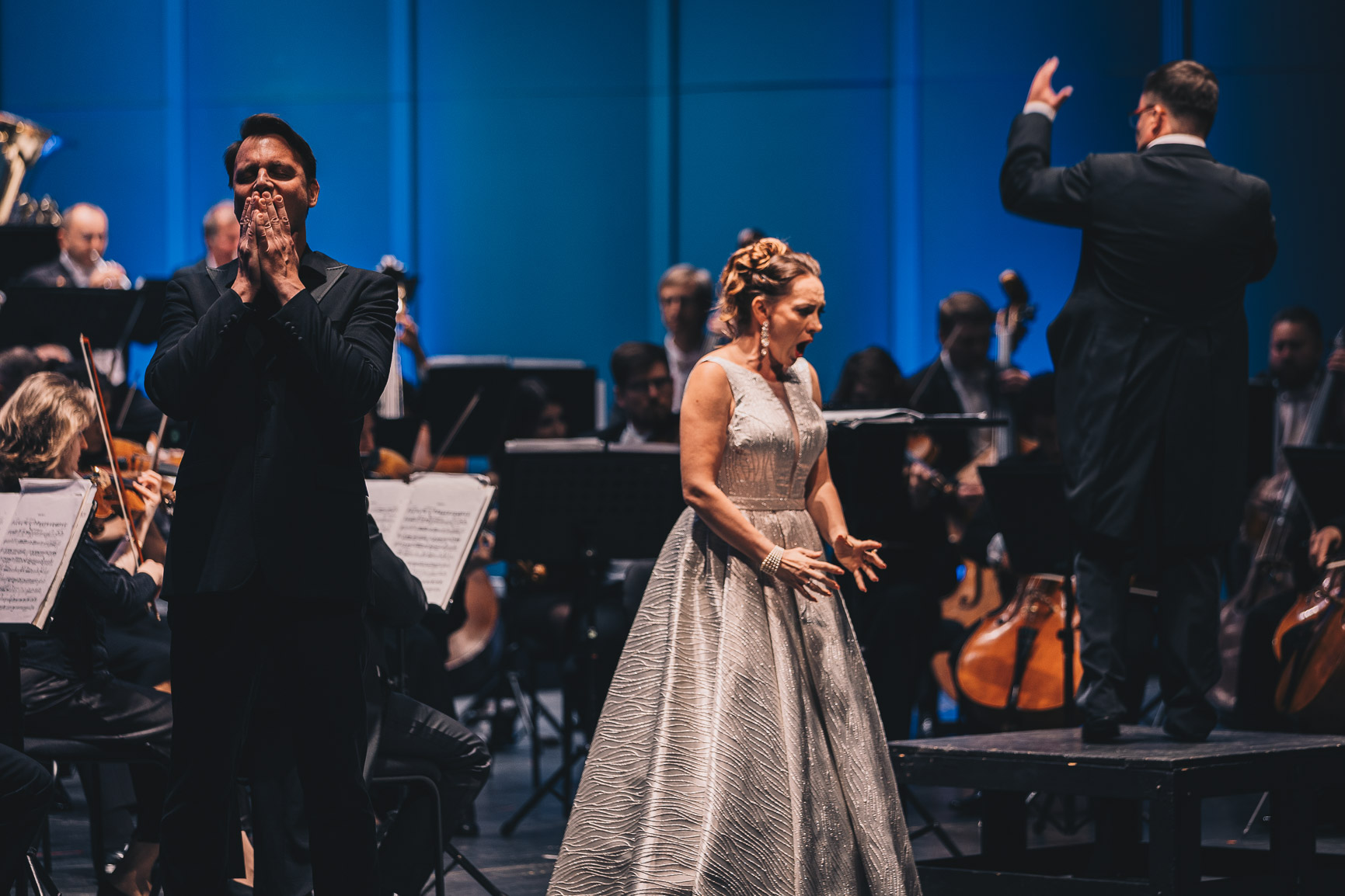 Pavel Černoch 50 (+1): Pavel Černoch, Jana Šrejma Kačírková, Jaroslav Kyzlink, Slovenská filharmonie, 8. května 2025, Janáčkovo divadlo, Brno (zdroj Filharmonie Brno, foto Dominika Prášková)