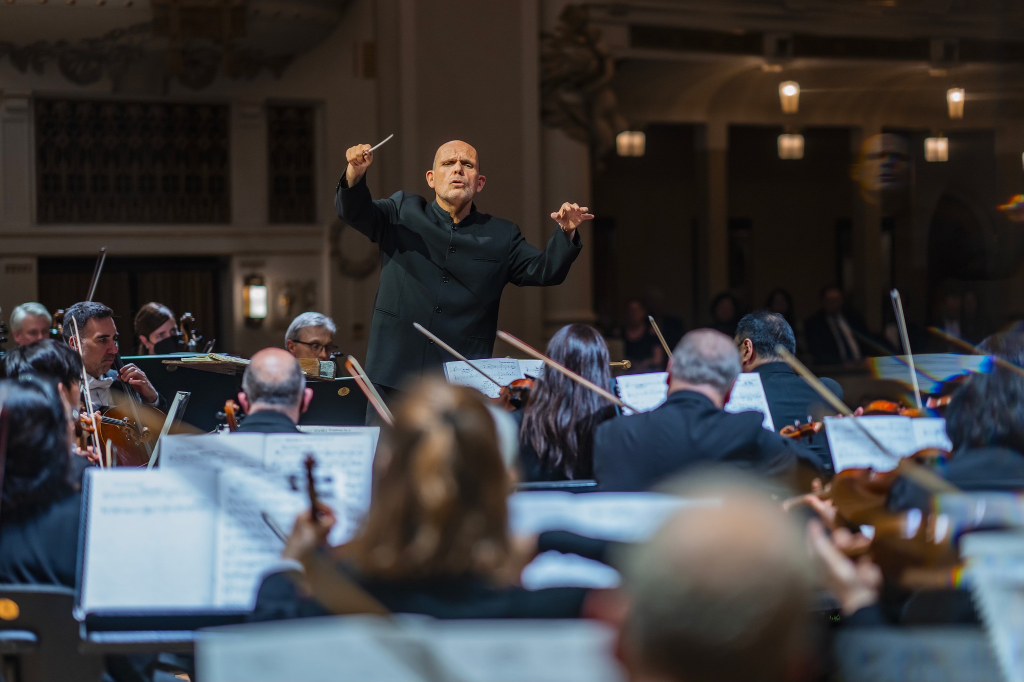 Pražské jaro: Jaap van Zweden, Chicago Symphony Orchestra, 20. května 2025, Obecní dům, Praha (zdroj Pražské jaro, foto Václav Hodina)