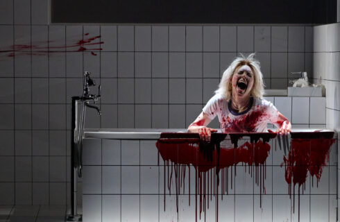 Francesco Gasparini: Ambleto – Erika Baikof (zdroj MusikTheater an der Wien, foto Herwig Prammer)