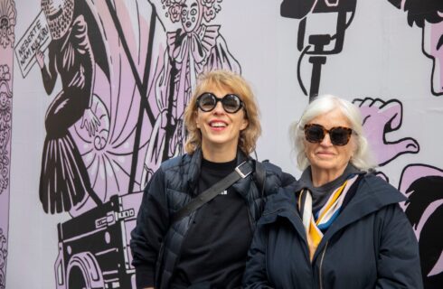 Eszter Salamon a Erzsébet Gyarmati (foto Michal Hančovský, Divadelní Flora 2025)