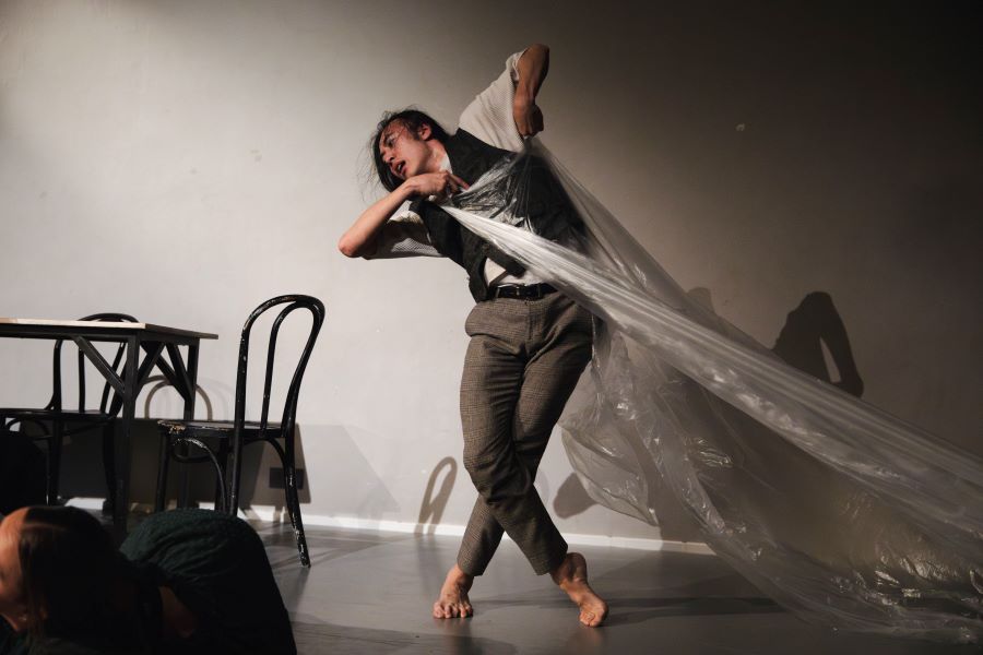 HAMUfest 2025, performance Skrz (foto Irina Degtereva)