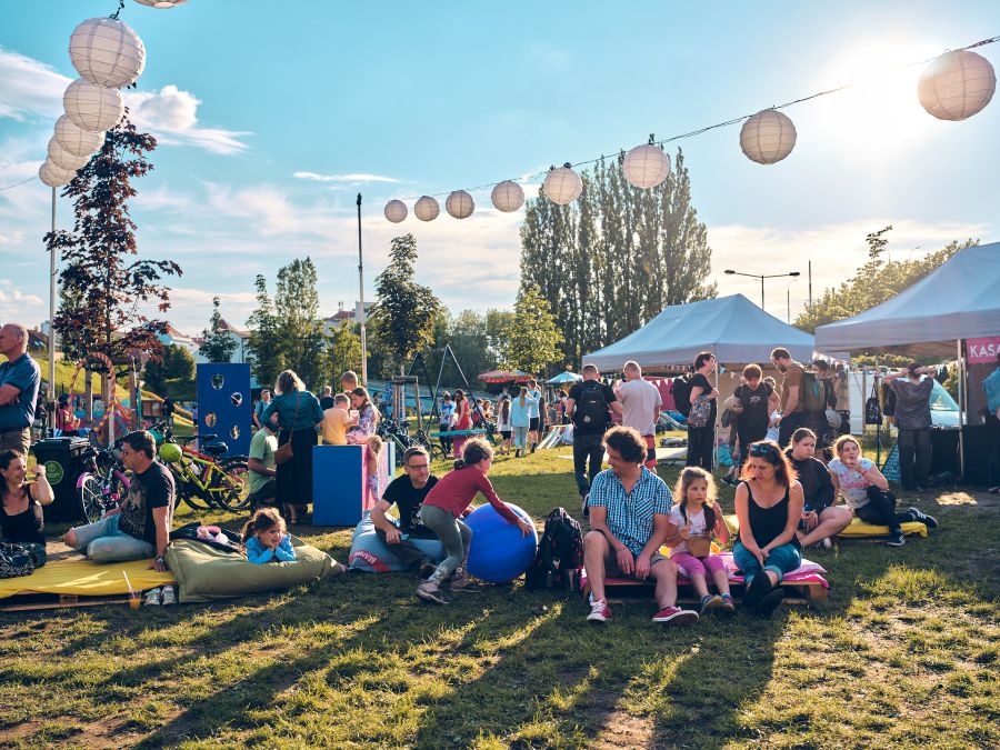 Na festivalu Žonglobalizace 2024 (foto Miroslav Hruška)