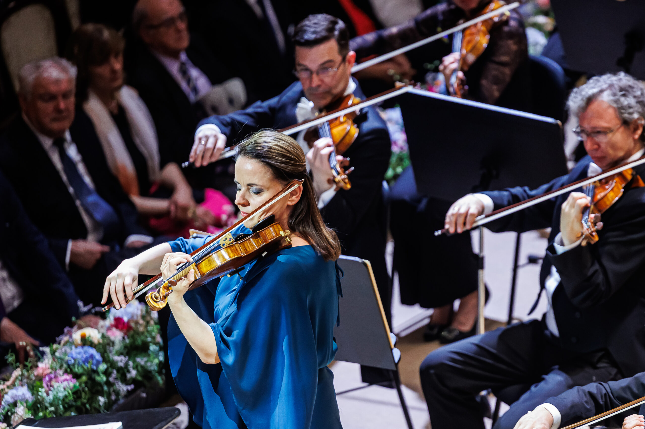 Pražské jaro 2025: Baiba Skride, Boston Symphony Orchestra, 14. dubna 2025, Obecní dům, Praha (zdroj Pražské jaro, foto Michal Fanta)
