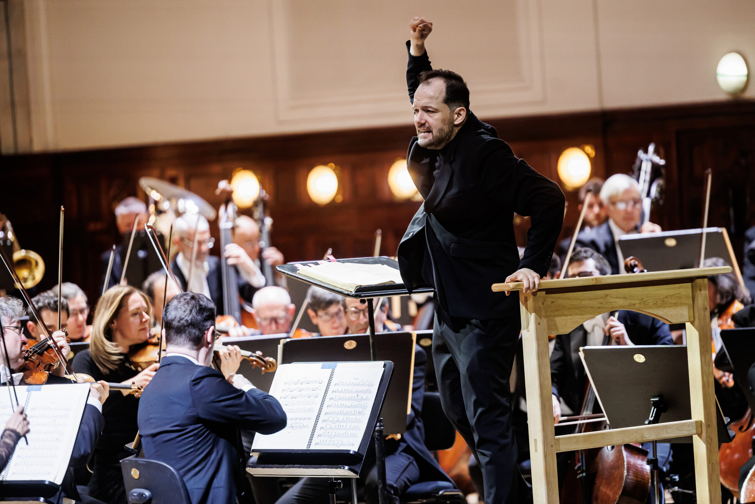 Pražské jaro 2025: Andris Nelsons, Boston Symphony Orchestra, 14. dubna 2025, Obecní dům, Praha (zdroj Pražské jaro, foto Michal Fanta)