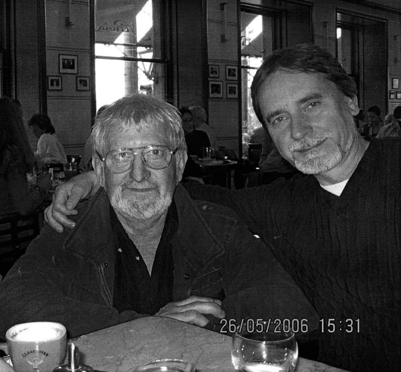 František Pokorný s Jiřím Kyliánem (zdroj frantisekpokorny.wz.cz)