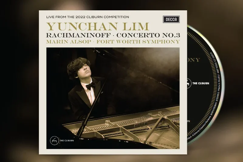 Přebal CD Rachmaninoff: Piano Concerto No. 3 (zdroj Decca)