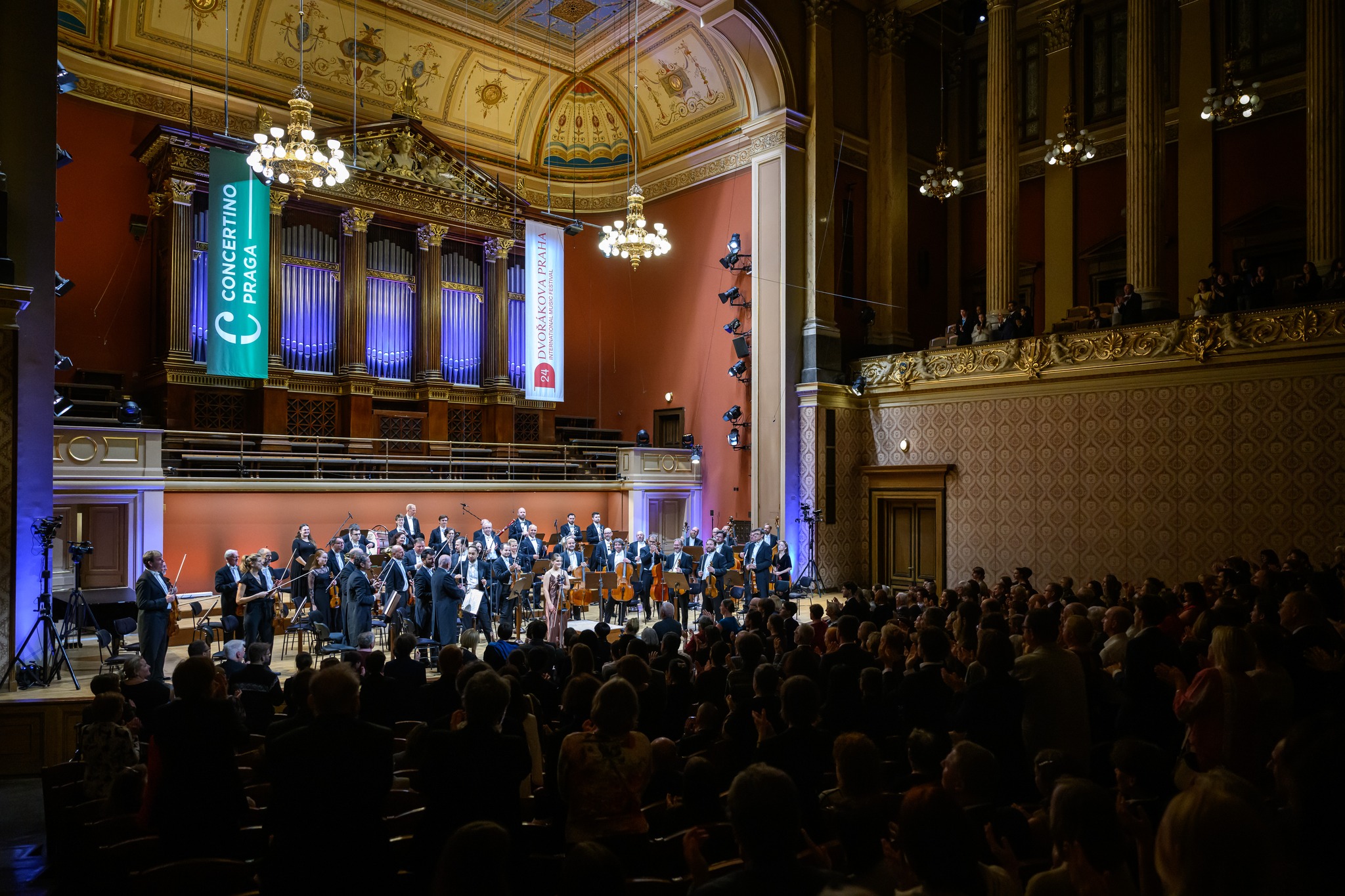Koncert Concertino Praga a Symfonický orchestr Českého rozhlasu (zdroj Concertino Praga