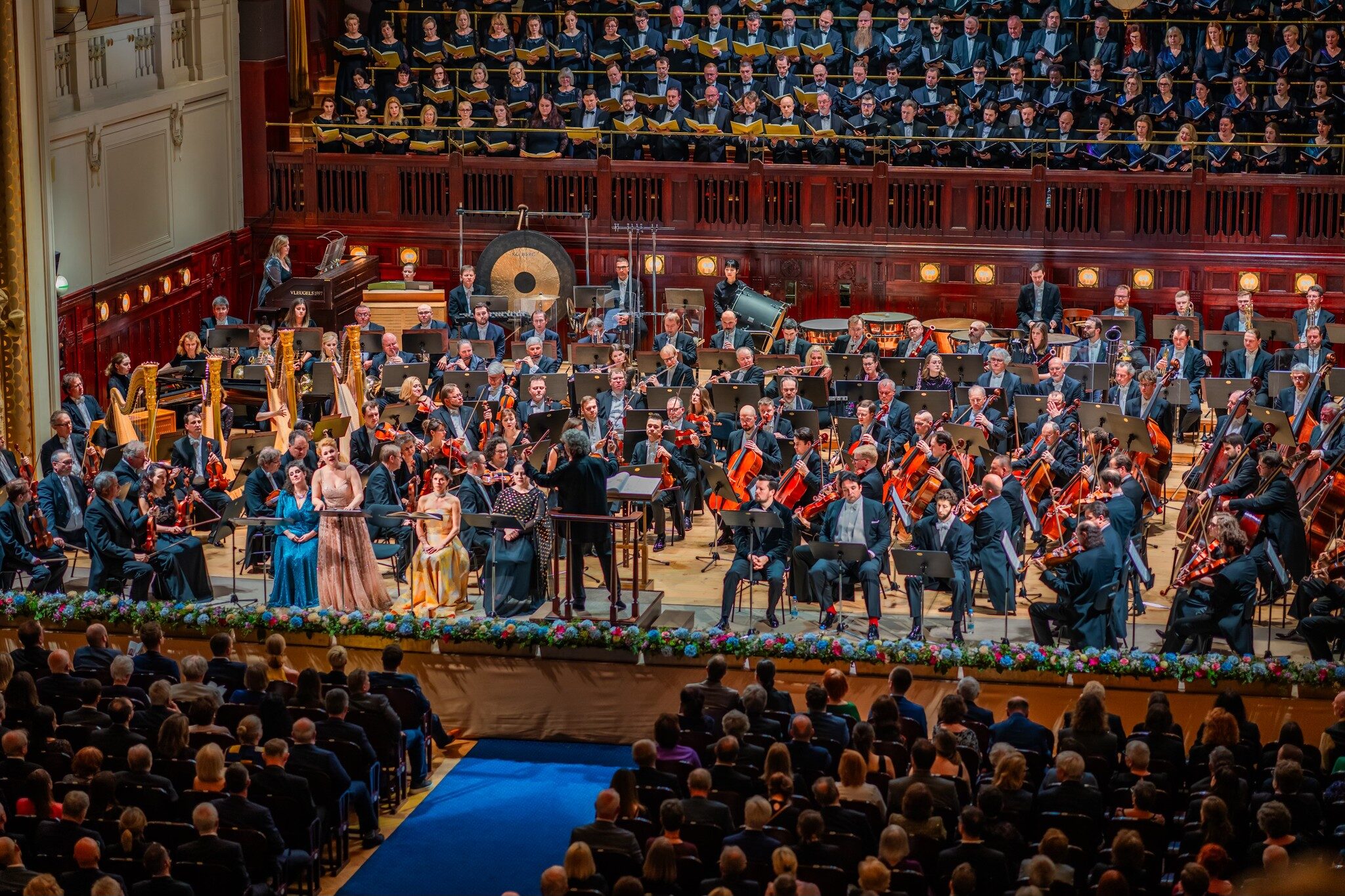 Festival Pražské jaro, Symfonie tisíců, 2. června 2025 – Česká filharmonie v čele s dirigentem Semjonem Byčkovem (foto Václav Hodina, zdroj Festival Pražské jaro)