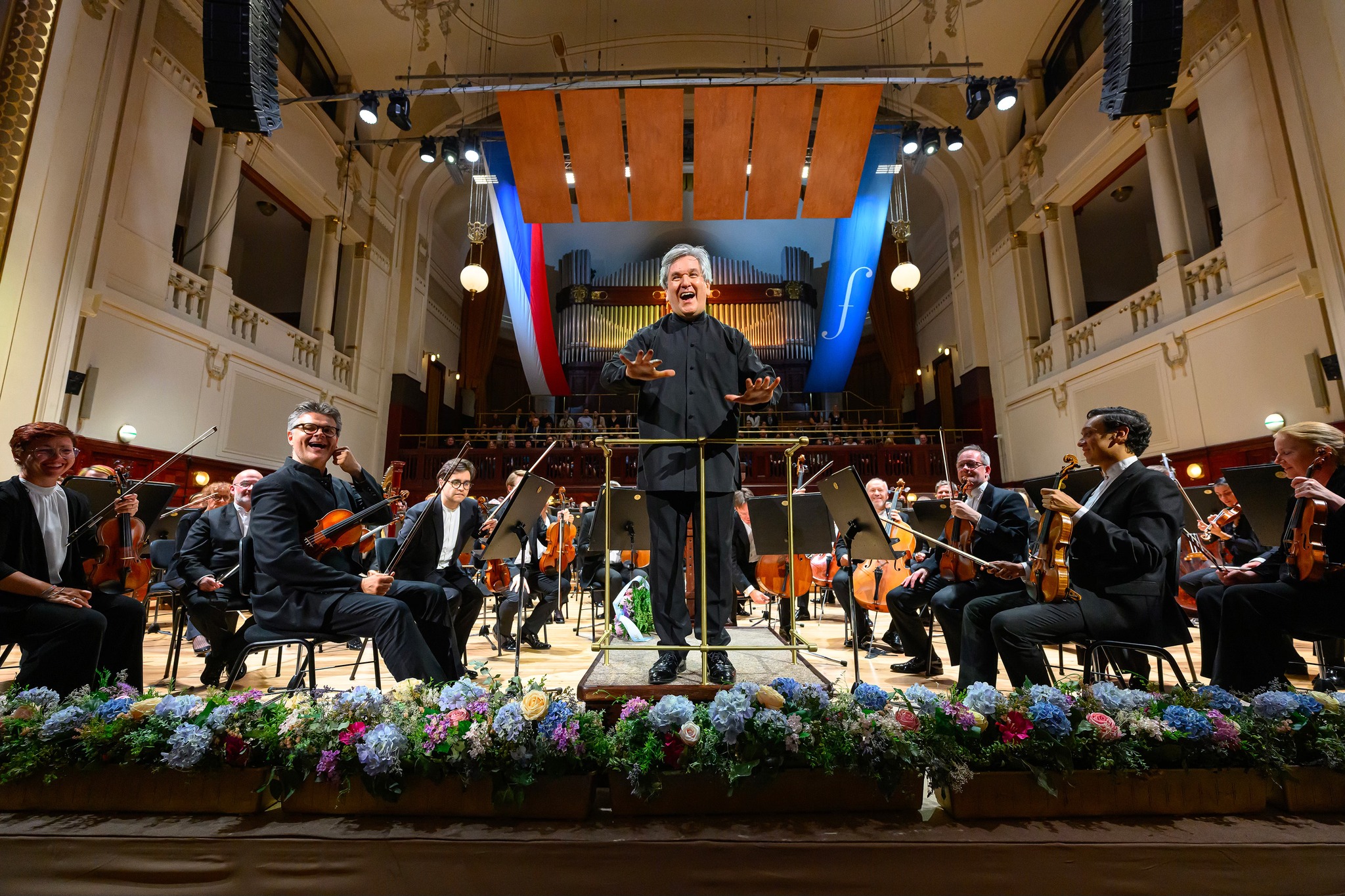 Pražské jaro: London Symphony Orchestra, 29. května 2025, Obecní dům – Antonio Pappano, London Symphony Orchestra (foto Pera Hajská)