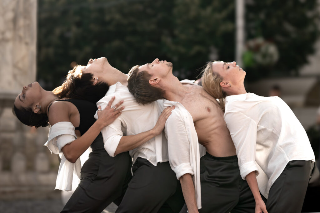Choreografie Klaudie Lakomé Resist (foto archiv festivalu Uprostřed)