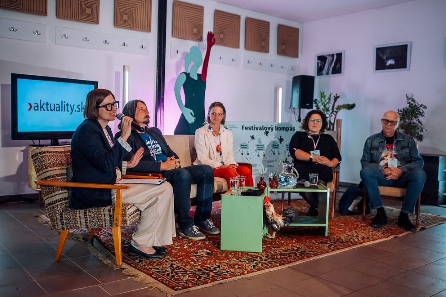 Diskuze Umenie prežiť, budúcnosť kultúry na Slovensku (foto Marek Jančúch)