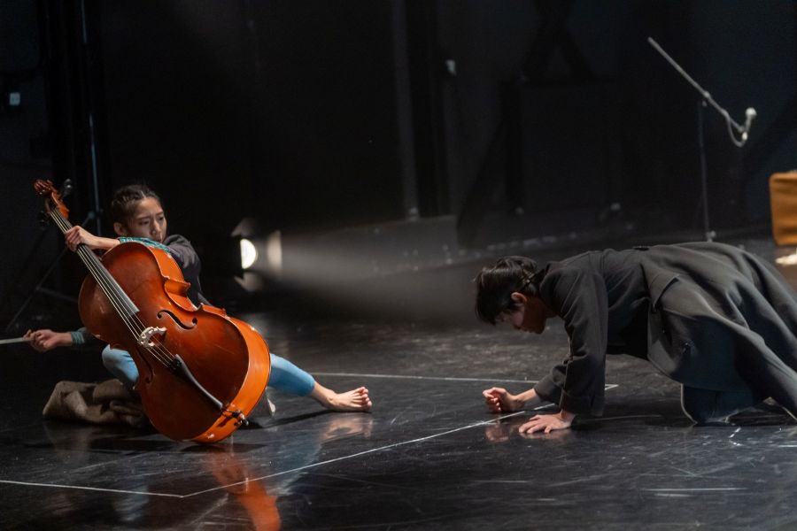 Divadlo Štúdio tanca, Med a prach – Re-member (foto Juraj Žilinčár)