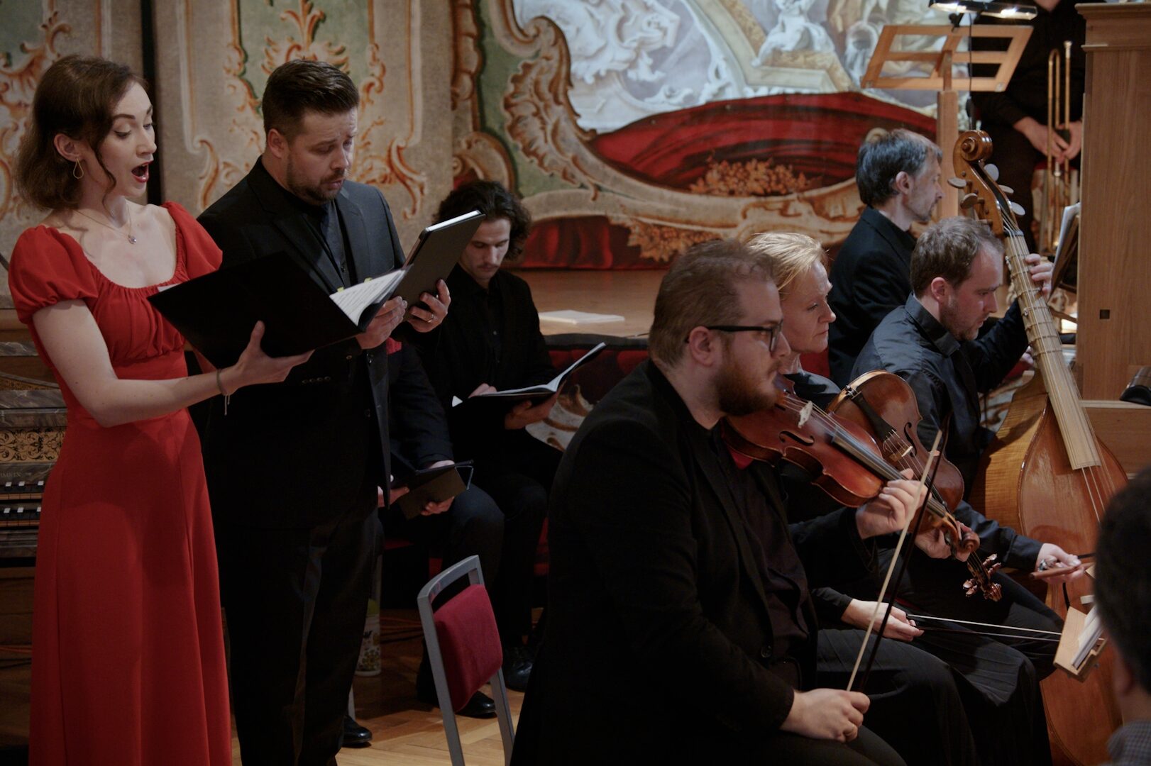 Baroko 2025, Ad solemnitatem, 1. června 2025, Czech Ensemble Baroque Orchestra společně s Silentium! Ensemble (foto Ivo Zatloukal)