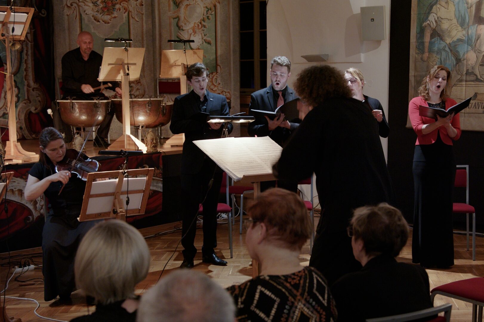 Baroko 2025, Ad solemnitatem, 1. června 2025, Czech Ensemble Baroque Orchestra společně s Silentium! Ensemble pod vedením dirigenta Romana Válka (foto Ivo Zatloukal)