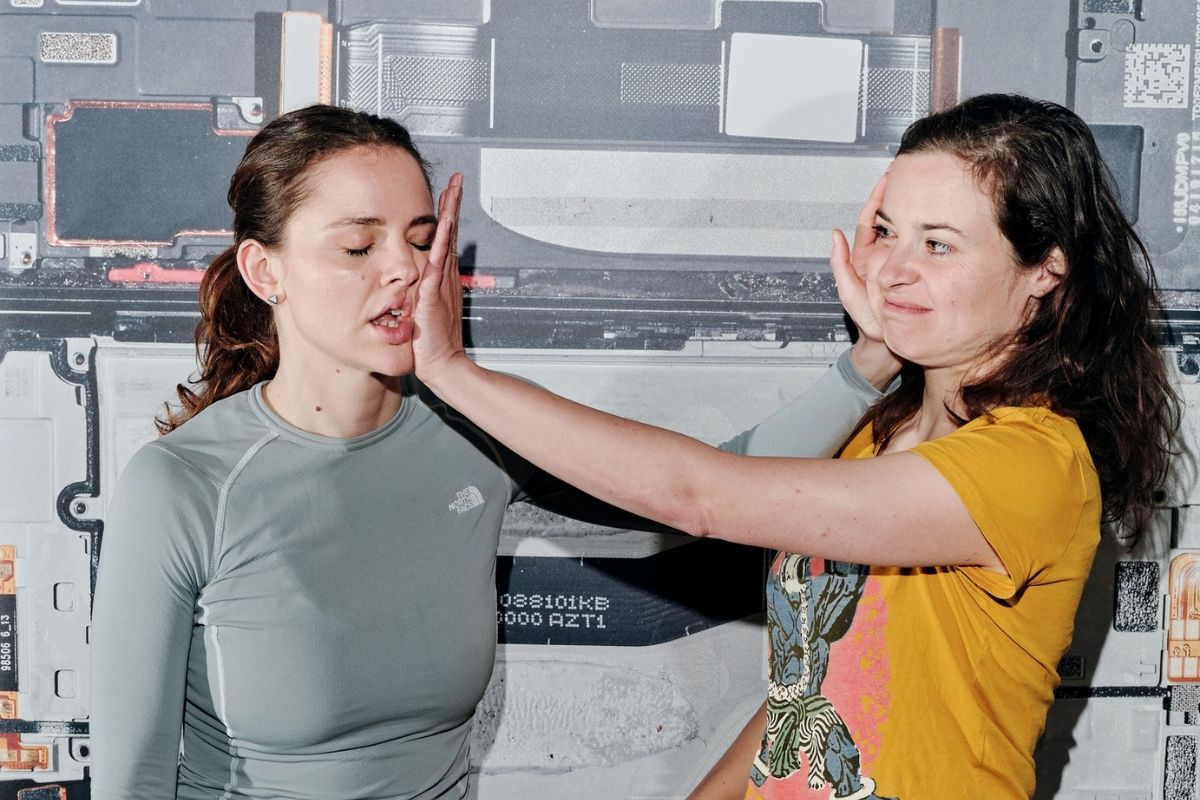 Jitka S. Paníková a Tereza Lenerová (foto ARCHA+)