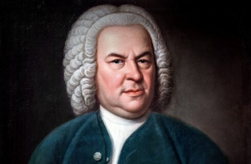 Johann Sebastian Bach v r. 1748 na portrétu Eliase Gottloba Haussmanna