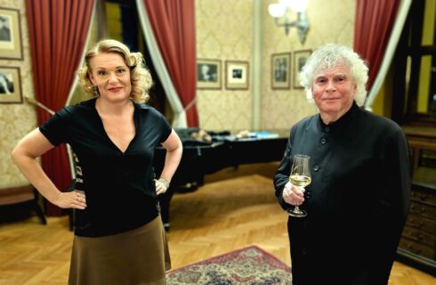 Magdalena Kožená a Sir Simon Rattle (foto: Alexander Goldscheider)