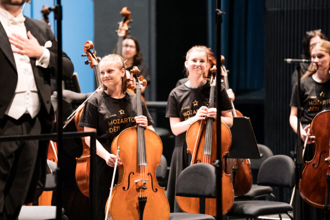 Mozartovy děti (zdroj Filharmonie Brno)