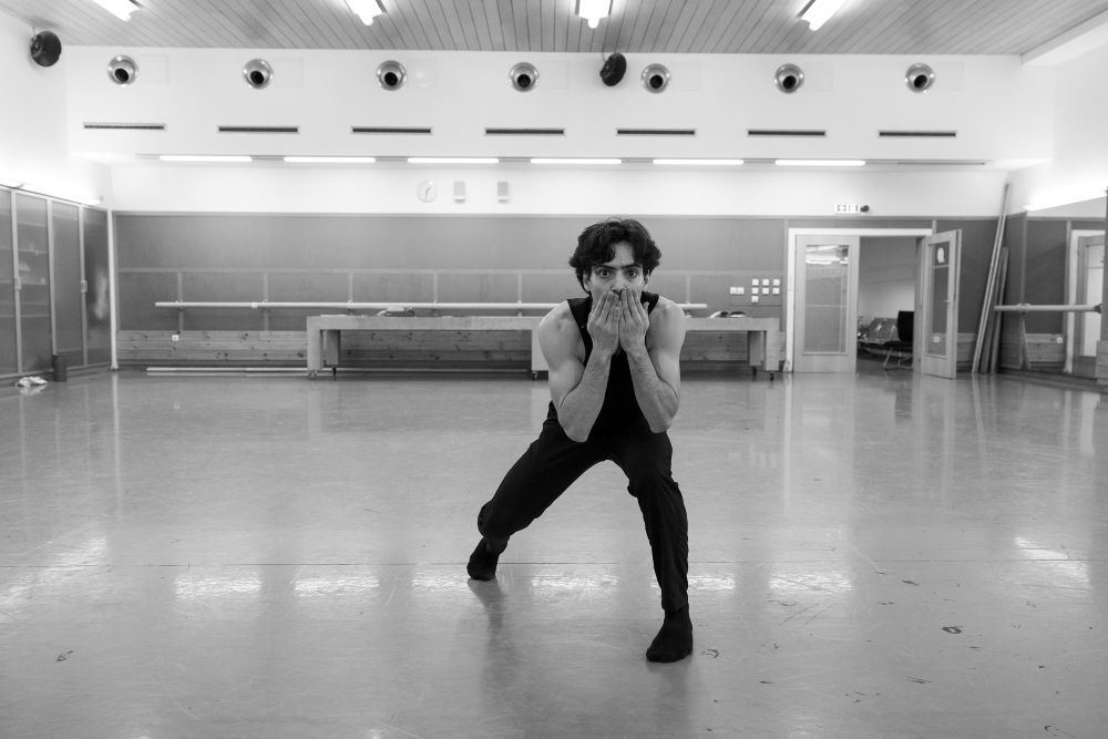 Sergio Méndez Romero na zkoušce Hidden Secrets (foto Tereza Hrubá)