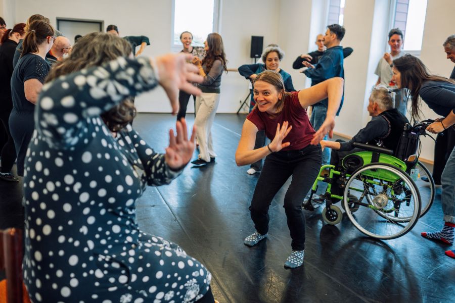 Workshop s Renae Shadler a Ronaldom Walterom (foto Marek Jančúch)