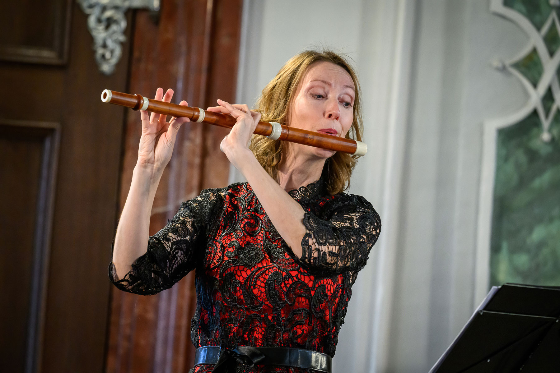 Barokní podvečery: Le concert royal, 10. června 2025, Břevnovský klášter, Tereziánský sál – Jana Semerádová (foto Petra Hajská)