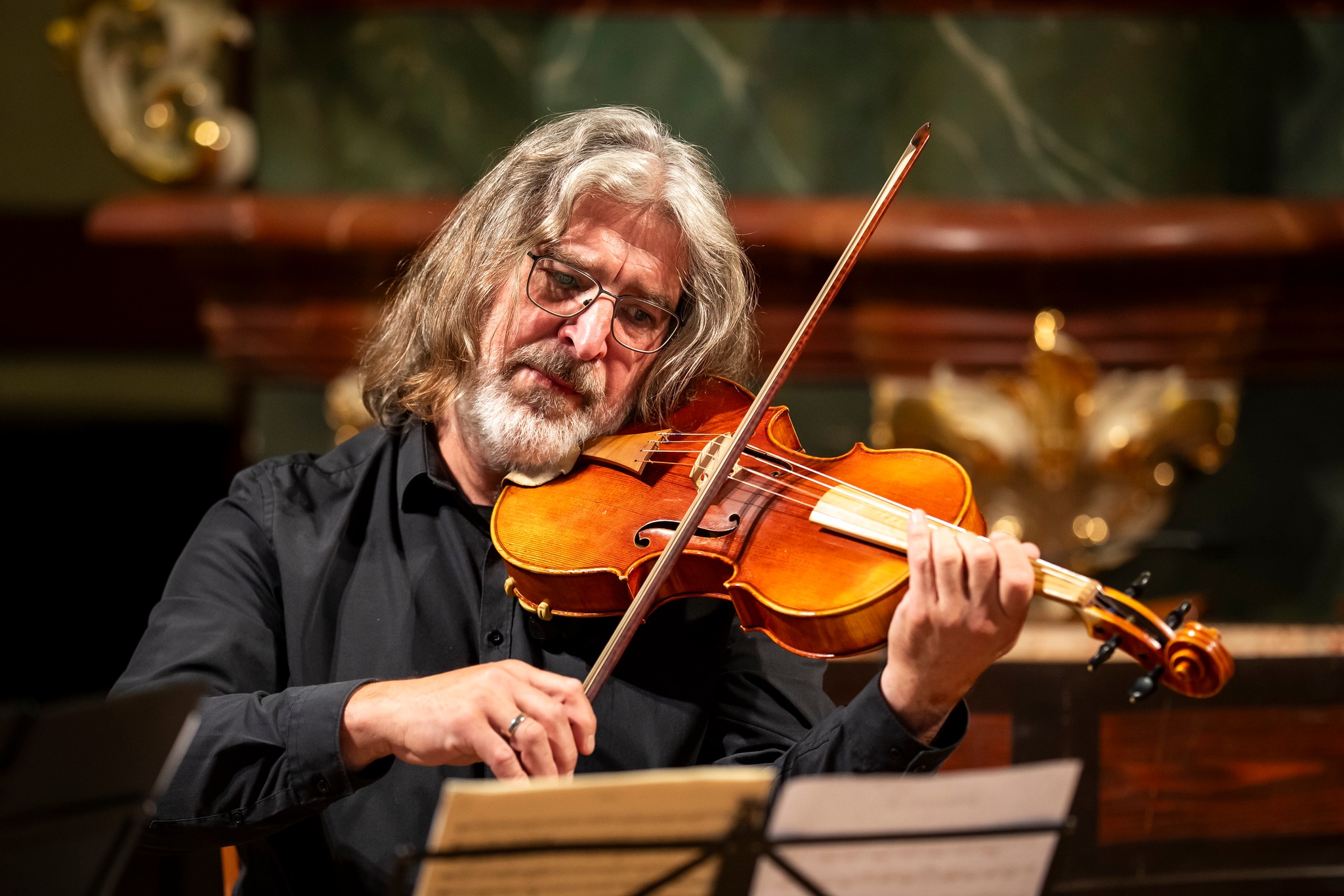 Vivaldi. Reichenauer. Kramář, 9. června 2025, Barokní refektář Profesního domu, Praha – František Kuncl (foto: Milan Mošna)