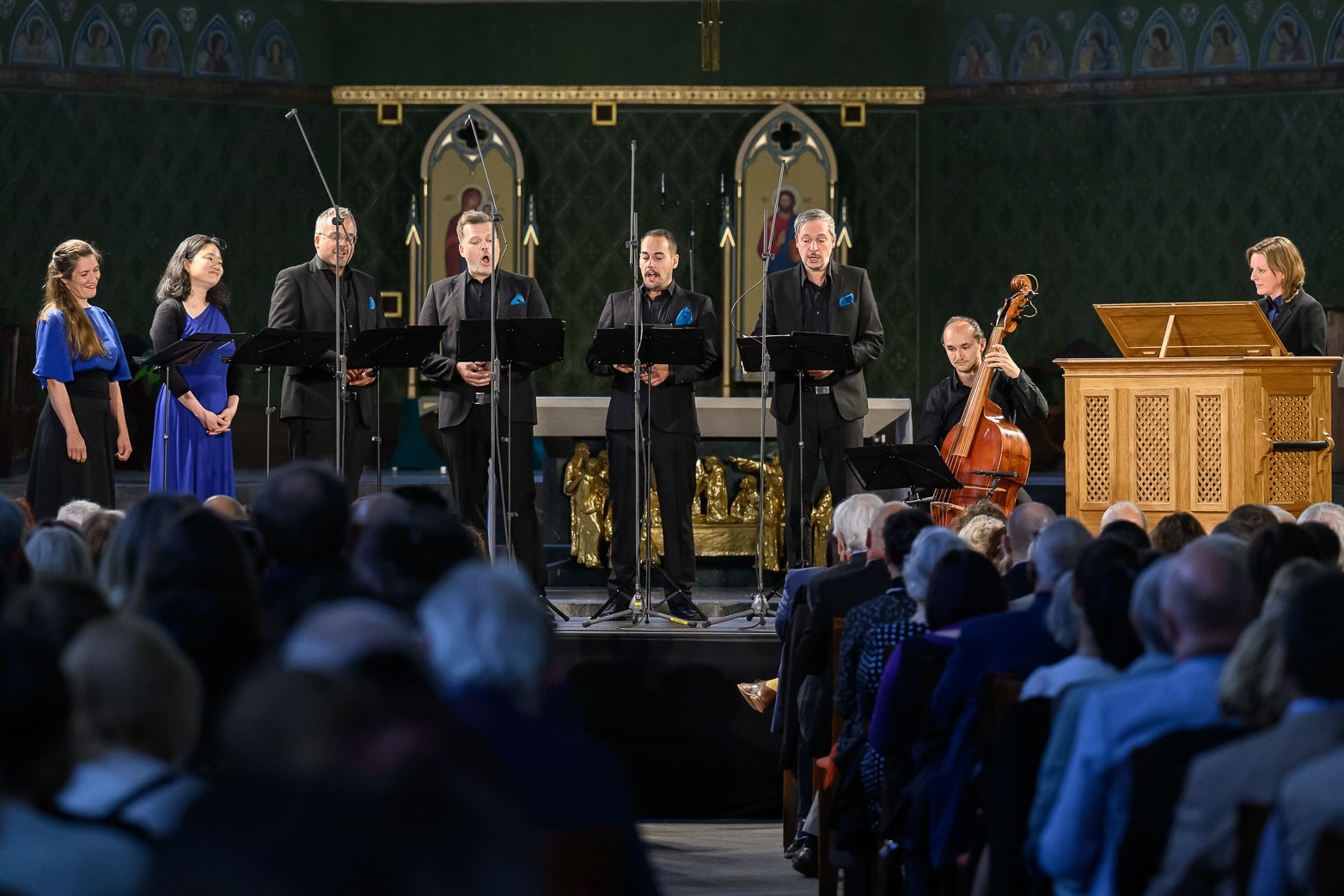 Ensemble Polyharmonique, 17. července 2025, Kostel Panny Marie a slovanských patronů, Emauzy, Praha (zdroj Letní slavnosti staré hudby)