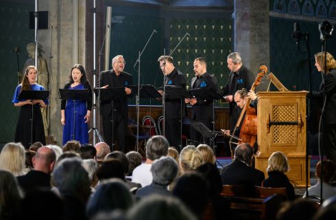 Ensemble Polyharmonique, 17. července 2025, Kostel Panny Marie a slovanských patronů, Emauzy, Praha (zdroj Letní slavnosti staré hudby)