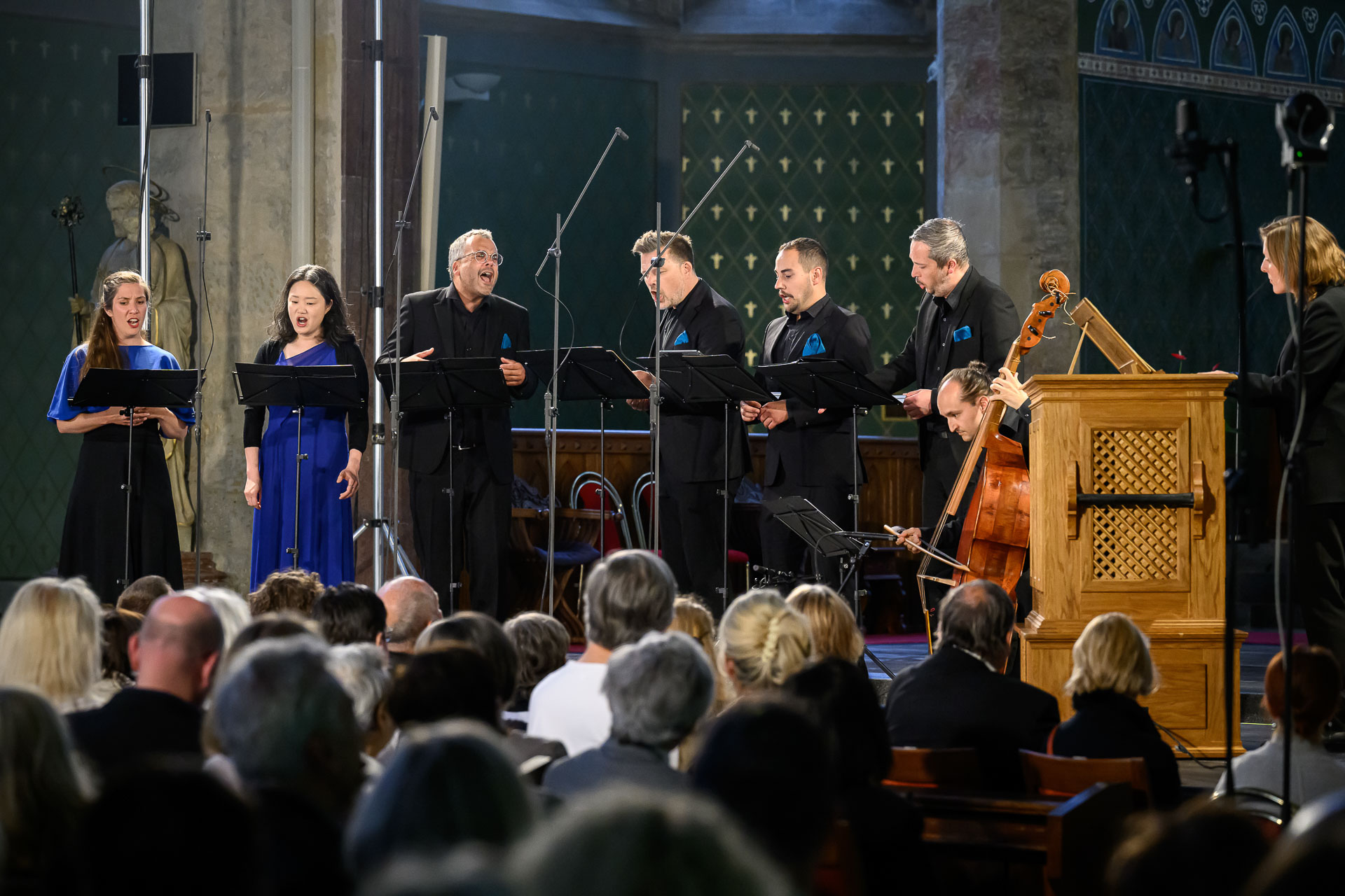 Ensemble Polyharmonique, 17. července 2025, Kostel Panny Marie a slovanských patronů, Emauzy, Praha (zdroj Letní slavnosti staré hudby)