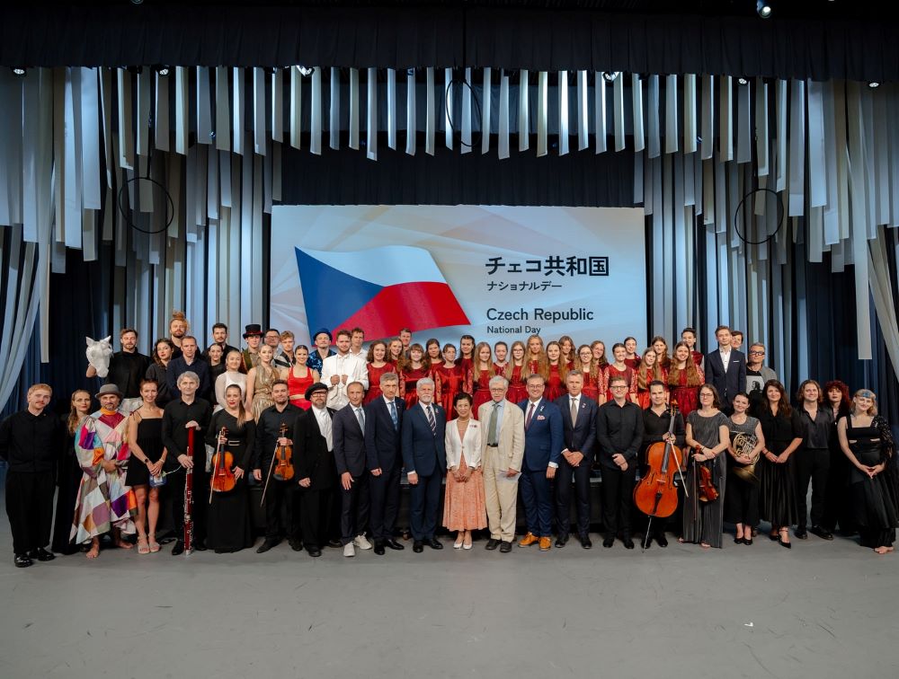 Cirk La Putyka součástí Národního dne ČR na EXPO 2025 v Ósace (foto Tomáš Fongus, archiv souboru)