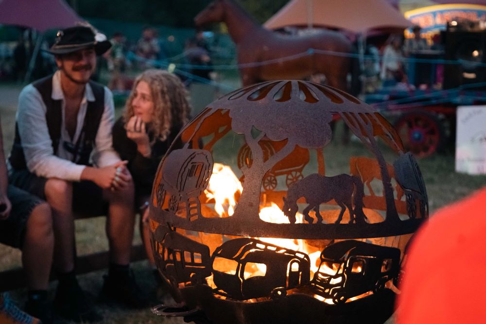 Na Glastonbury 2025 (foto Nina Bumbálková)