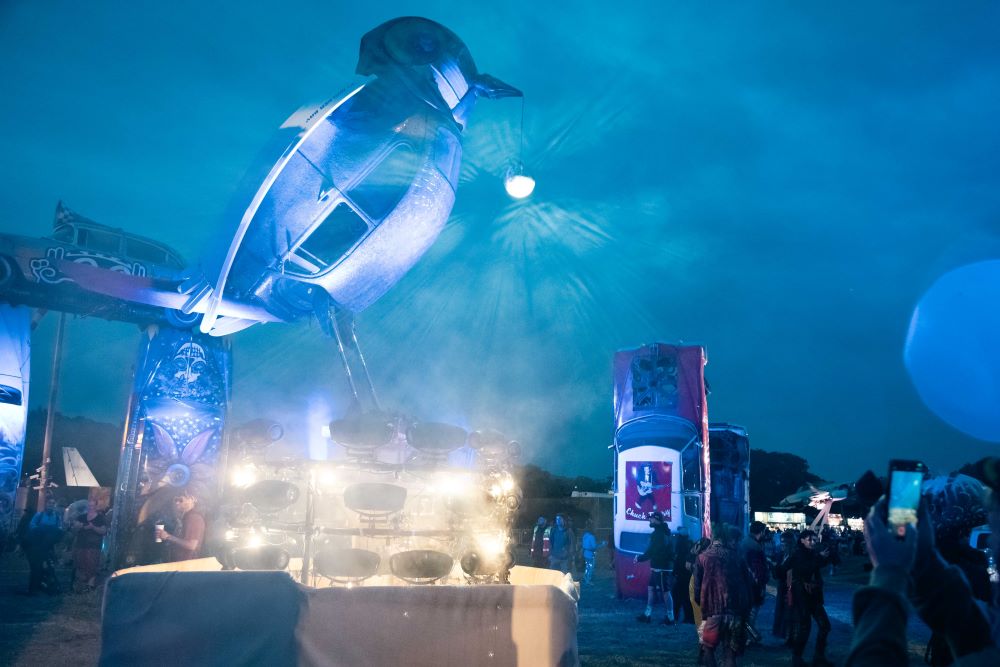 Na Glastonbury 2025 (foto Nina Bumbálková)