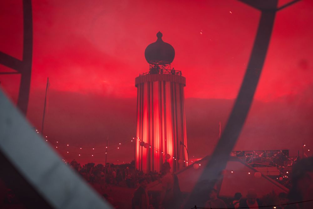 Na Glastonbury 2025 (foto Nina Bumbálková)