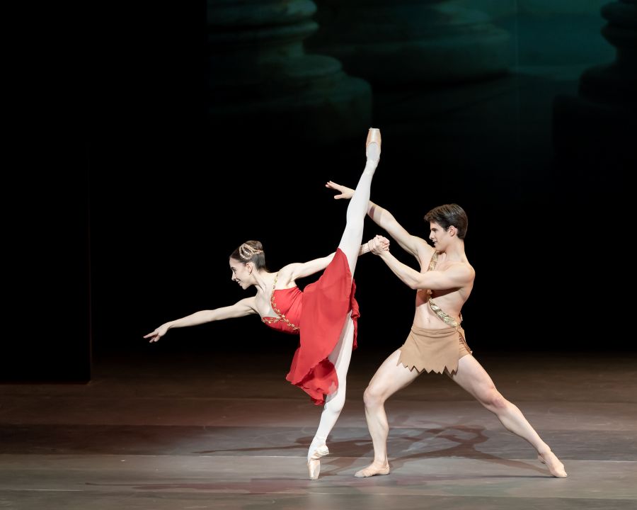 Margarita Fernandes a António Casalinho (Diana a Akteon, foto Jack Devant)