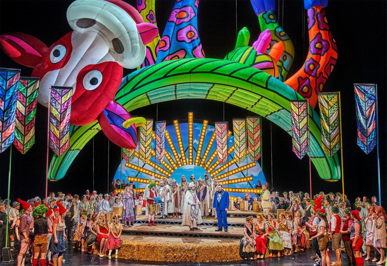 Richard Wagner: Mistři pěvci norimberští, Festival Bayreuth 2025 (zdroj Bayreuther Festspiele, foto Enrico Nawrath)

