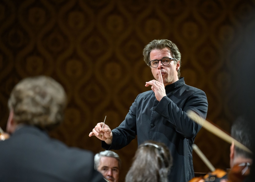 Jakub Hrůša, Česká filharmonie, 24. dubna 2025, Rudolfinum, Praha (zdroj Česká filharmonie)