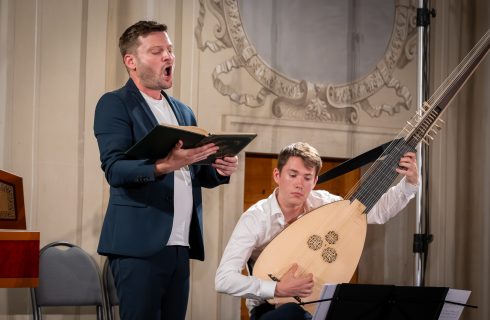 Letní slavnosti staré hudby: Their Majesties, 31. července 2025, Lobkowiczský palác – Pieter De Praetere, Musica Gloria (foto Ivan Malý)
